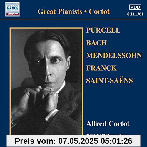 1929-1937 Recordings 1929-1937 Recordings von Alfred Cortot