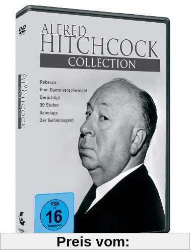 Alfred Hitchcock Collection 6 Filme auf 3 DVD von Alfred Hitchcock