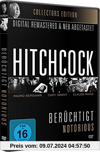 Alfred Hitchcock: Berüchtigt - Notorious (1946) [Collector's Edition] [DVD] von Alfred Hitchcock