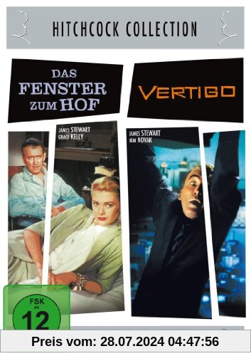 Hitchcock-Collection: Das Fenster zum Hof / Vertigo [2 DVDs] von Alfred Hitchcock