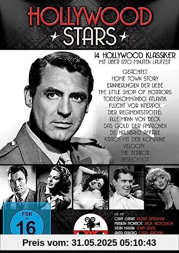 Hollywood Stars [6 DVDs] von Alfred Hitchcock