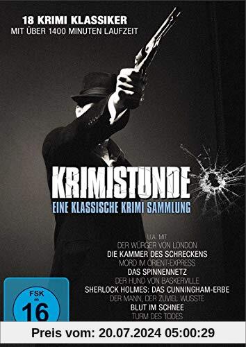 Krimistunde - Eine klassische Krimi Sammlung [6 DVDs] von Alfred Hitchcock
