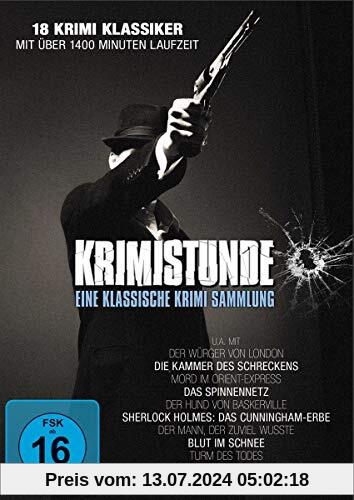 Krimistunde - Eine klassische Krimi Sammlung [6 DVDs] von Alfred Hitchcock