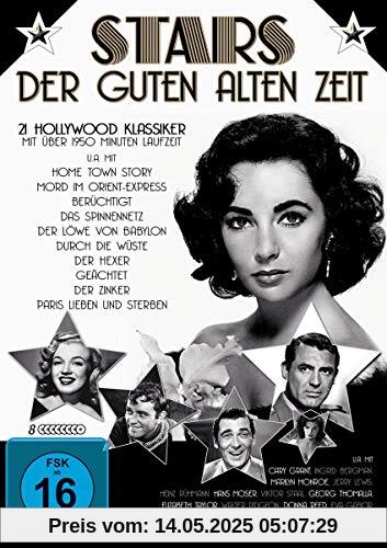 Stars der guten alten Zeit - 21 Hollywood Klassiker [8 DVDs] von Alfred Hitchcock
