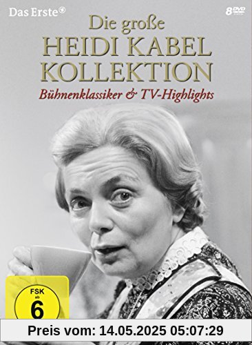 Die große Heidi Kabel Kollektion - Bühnenklassiker & TV-Highlights [8 DVDs] von Alfred Johst