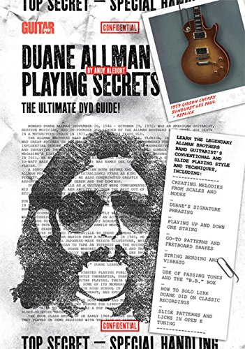 Duane Allman Playing Secrets: The Ultimate DVD Guide von Alfred Music Publications