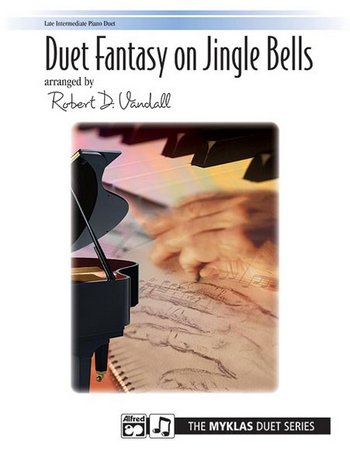 Duet Fantasy on Jingle Bells: for piano 4 hands von Alfred Music Publishing GmbH