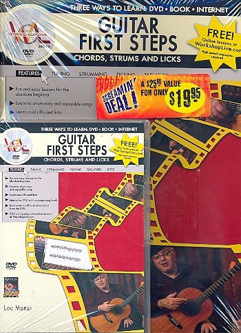 Guitar First Steps - Chords, Drums and Licks (+DVD) von Alfred Music Publishing GmbH