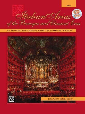 Italian arias (+CD): for high voice and piano von Alfred Music Publishing GmbH