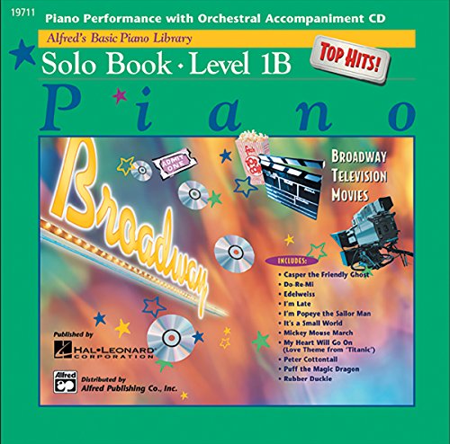 Alfred's Basic Piano Course - Top Hits! CD For Solo Book Level 1B Alfred's Basic Piano Course - Top Hits! CD For Solo Book Level 1B von Alfred Music