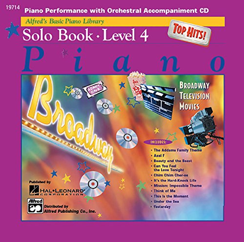 Alfred's Basic Piano Course - Top Hits! Solo Book CD, Book 4 Alfred's Basic Piano Course - Top Hits! Solo Book CD, Book 4 von Alfred Music
