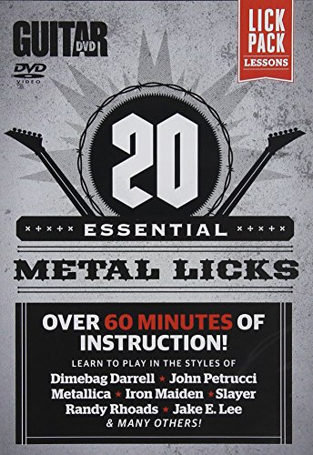 Guitar World -- 20 Essential Metal Licks: Over 60 minutes of instruction! (DVD) von Alfred Music