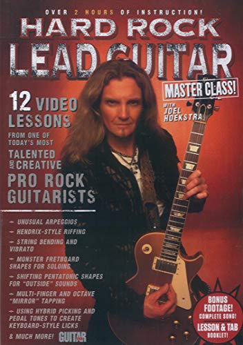 Guitar World -- Hard Rock Lead Guitar Master Class, 12 Video Lessons from One of Today's Most Talented and Creative Pro Rock Guitarists, DVD [DVD-Audio] [DVD-AUDIO] von Alfred Music