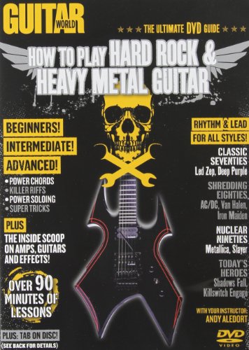 How to play Hard Rock & Heavy Metal Guitar - The ultimate DVD Guide How to play Hard Rock & Heavy Metal Guitar - The ultimate DVD Guide von Alfred Music