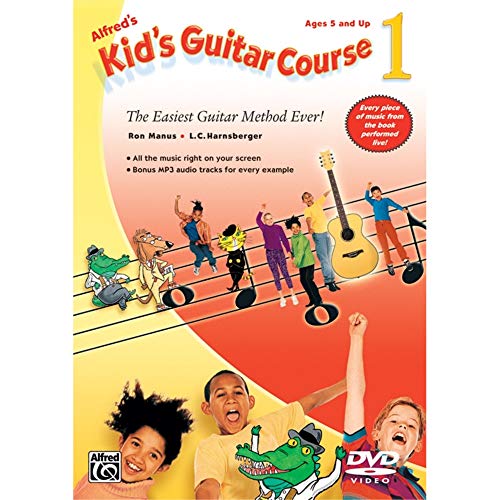 Kid's Guitar Course 1: The Easiest Guitar Method Ever! (DVD) von Alfred Music