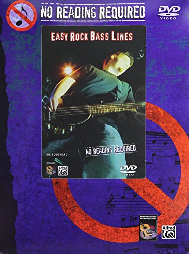 No Reading Required: Easy Rock Bass Lines (DVD) von Alfred Music