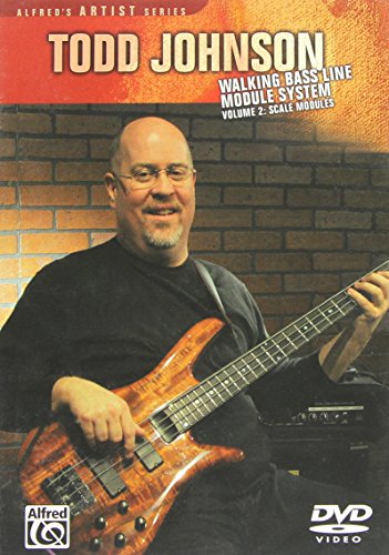 Tood Johnson: Walking Bass Line Module System - Scale Modules [DVD] [2008] von Alfred Music