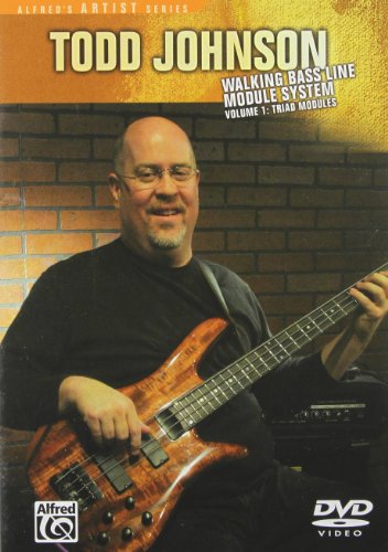 Tood Johnson: Walking Bass Line Module System - Triad Modules [DVD] [2008] von Alfred Music