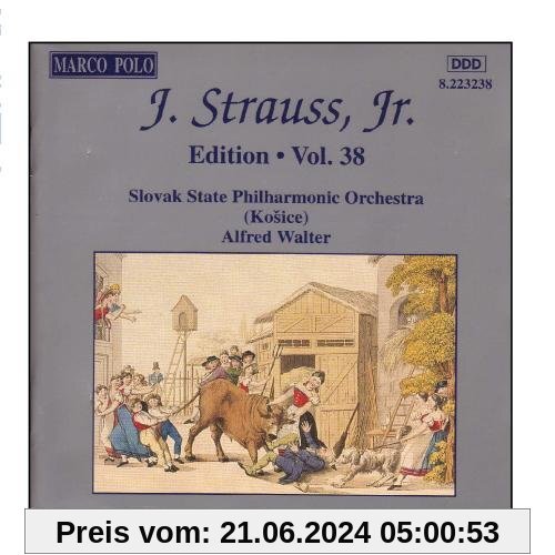 STRAUSS II, J.: Edition - Vol. 38 von Alfred Walter