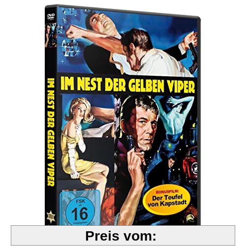 Im Nest der gelben Viper (Bonusfilm: Der Teufel von Kapstadt) [Limited Edition] von Alfredo Medori