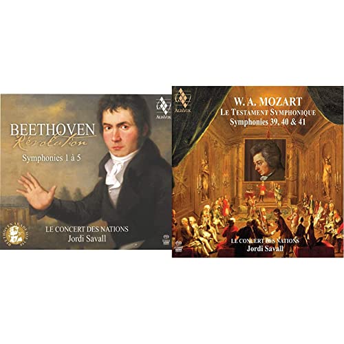 Beethoven: Sinfonien 1-5 (Révolution) & Mozart: Sinfonien 39, 40 & 41 »Jupiter« von Alia Vox