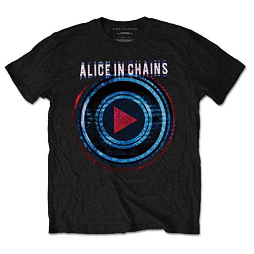 Alice In Chains T Shirt Played Band Logo Nue offiziell Herren Schwarz XL von Alice In Chains