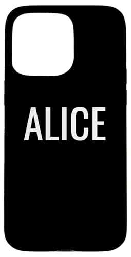 Alice Hülle für iPhone 15 Pro Max von Alice