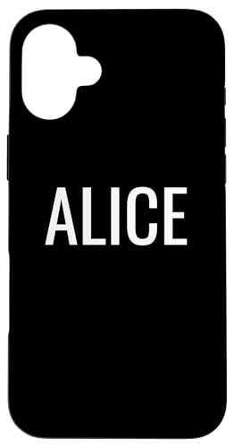 Alice Hülle für iPhone 16 Plus Alice Hülle für iPhone 16 Plus von Alice