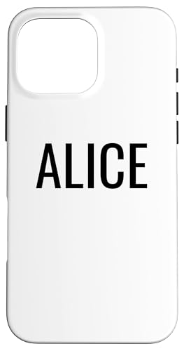 Alice Hülle für iPhone 16 Pro Max von Alice