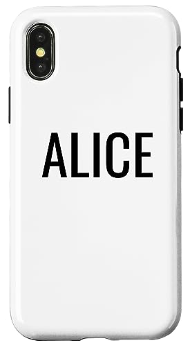 Alice Hülle für iPhone X/XS von Alice