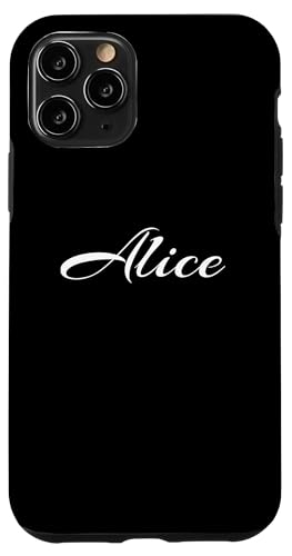 Beautiful Feminine Alice Handwritten Font Hülle für iPhone 11 Pro von Alice