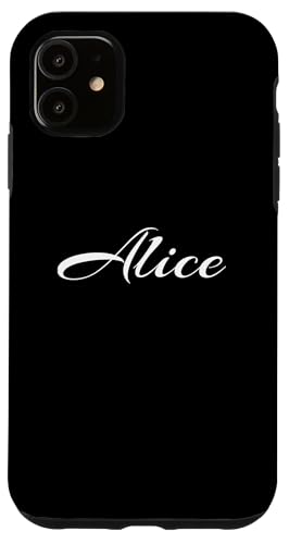 Beautiful Feminine Alice Handwritten Font Hülle für iPhone 11 von Alice