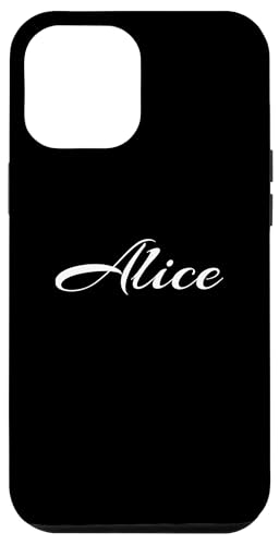 Beautiful Feminine Alice Handwritten Font Hülle für iPhone 12 Pro Max von Alice