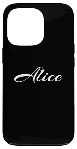 Beautiful Feminine Alice Handwritten Font Hülle für iPhone 13 Pro von Alice
