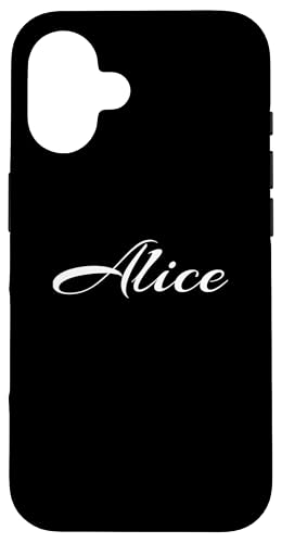 Beautiful Feminine Alice Handwritten Font Hülle für iPhone 16 von Alice