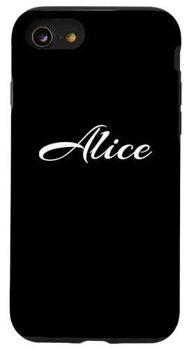 Beautiful Feminine Alice Handwritten Font Hülle für iPhone SE (2020) / 7 / 8 von Alice