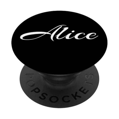 Beautiful Feminine Alice Handwritten Font PopSockets Klebender PopGrip Beautiful Feminine Alice Handwritten Font PopSockets Klebender PopGrip von Alice