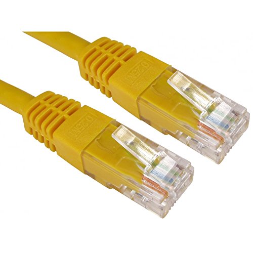 Alida Systems 1m Cat6 Ethernet Cable, Schnell und zuverlässig - Gelb von Alida Systems