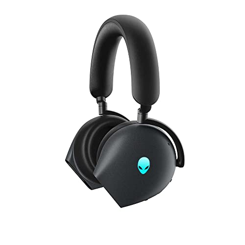 Alienware Tri-Mode Wireless Gaming Headset | AW920H (Dark Side of The Moon), Black, 17.4 cm von Alienware