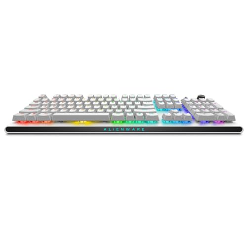 Alienware Tri-Mode kabellose Gaming Tastatur - AW920K (Lunar Light) von Alienware