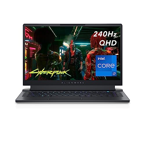Alienware X15 R2 Intel Core i7-12700H Laptop Gaming 15,6 Zoll QHD Lunar Light 16 GB RAM, 512 GB SSD, Nvidia GeForce RTX 3070 Ti Win 11H Advanced Tastatur AlienFX von Alienware