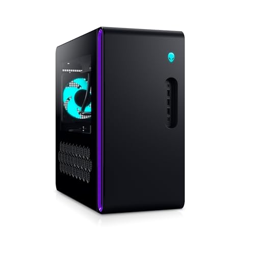 Alienware auroraR16 Gaming Desktop Intel Core i7-14700F, 16GB DDR5 RAM, 1 TB SSD, NVIDIA GeForce RTX 4060 Ti 8GB GDDR6, Windows 11 Home - Basalt Black, 15M Channel Collect and Return von Alienware