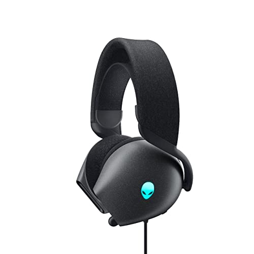 Alienware kabelgebundenes Gaming Headset - AW520H | Windows | Kopfhörer (USB) | Hi-Res Audio | Headset Mikrofon | 20-40000 Hz | Gewicht 337 g von Alienware