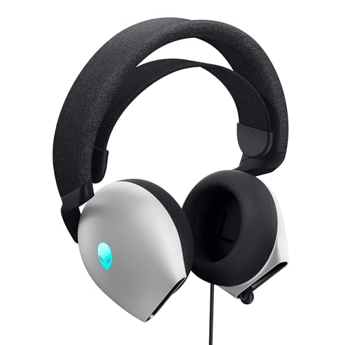 Alienware kabelgebundenes Gaming Headset - AW520H |Windows | Kopfhörer (USB) | Hi-Res Audio | Headset Mikrofon | 20-40000 Hz | Gewicht 337 g von Dell