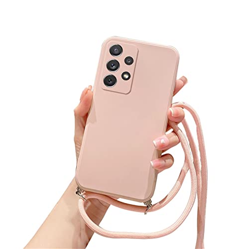 Alihtte Handykette Handyhülle für Samsung Galaxy S23 Ultra 5G Hülle, Hülle Silikon mit Band Seil Necklace Handyhülle mit Kordel Umhängen Tasche TPU Bumper Schutzhülle für Galaxy S23 Ultra, Rosa Alihtte Handykette Handyhülle für Samsung Galaxy S23 Ultra 5G Hülle, Hülle Silikon mit Band Seil Necklace Handyhülle mit Kordel Umhängen Tasche TPU Bumper Schutzhülle für Galaxy S23 Ultra, Rosa von Alihtte