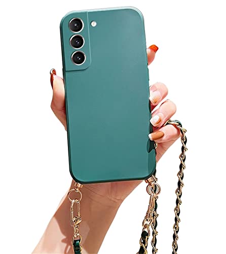 Alihtte Handykette für Samsung Galaxy S20 Ultra Hülle, Hülle Kameraschutz Silikon mit Band Seil Necklace Handyhülle mit Kordel Umhängen Tasche TPU Bumper Schutzhülle für Galaxy S20 Ultra, grün Alihtte Handykette für Samsung Galaxy S20 Ultra Hülle, Hülle Kameraschutz Silikon mit Band Seil Necklace Handyhülle mit Kordel Umhängen Tasche TPU Bumper Schutzhülle für Galaxy S20 Ultra, grün von Alihtte