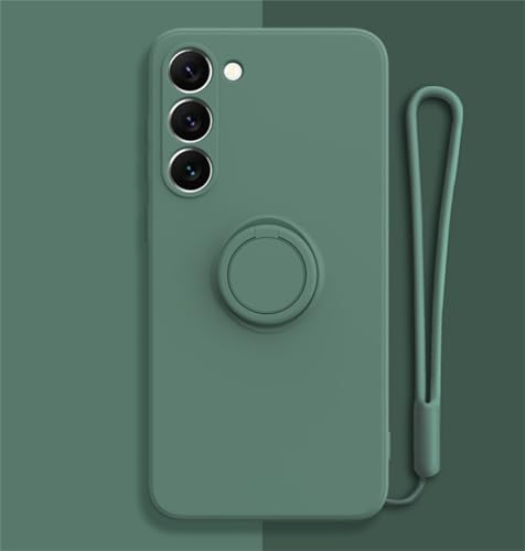 Alihtte Hülle für Samsung Galaxy A16 4G/5G mit Band Kette, Handyhülle Schutzhülle mit 360 Grad Ring Ständer Stoßfest Silikon Bumper Cover Magnetischen Autohalterungen Hülle für Galaxy A16, grün Alihtte Hülle für Samsung Galaxy A16 4G/5G mit Band Kette, Handyhülle Schutzhülle mit 360 Grad Ring Ständer Stoßfest Silikon Bumper Cover Magnetischen Autohalterungen Hülle für Galaxy A16, grün von Alihtte