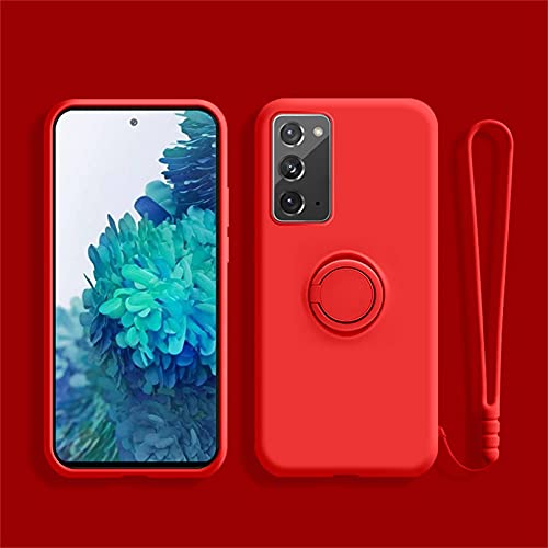 Alihtte Hülle für Samsung Galaxy S20 FE, Silikon TPU Slim Case mit 360 Grad Ring Ständer Handyhülle Fallschutz Magnetische Autohalterung Schutzhülle, Kratzfest Stoßfest Case für Galaxy S20 fe rot Alihtte Hülle für Samsung Galaxy S20 FE, Silikon TPU Slim Case mit 360 Grad Ring Ständer Handyhülle Fallschutz Magnetische Autohalterung Schutzhülle, Kratzfest Stoßfest Case für Galaxy S20 fe rot von Alihtte