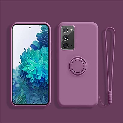 Alihtte Hülle für Samsung Galaxy S20 FE, Silikon TPU Slim Case mit 360 Grad Ring Ständer Handyhülle Fallschutz Magnetische Autohalterung Schutzhülle, Kratzfest Stoßfest Case für Galaxy S20 fe Lila Alihtte Hülle für Samsung Galaxy S20 FE, Silikon TPU Slim Case mit 360 Grad Ring Ständer Handyhülle Fallschutz Magnetische Autohalterung Schutzhülle, Kratzfest Stoßfest Case für Galaxy S20 fe Lila von Alihtte