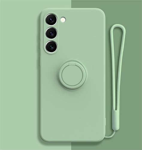 Alihtte Hülle für Samsung Galaxy S25 Plus mit Band Kette, Handyhülle Schutzhülle mit 360 Grad Ring Ständer Stoßfest Silikon Bumper Cover Magnetischen Autohalterungen Hülle für Galaxy S25 Plus, Matcha Alihtte Hülle für Samsung Galaxy S25 Plus mit Band Kette, Handyhülle Schutzhülle mit 360 Grad Ring Ständer Stoßfest Silikon Bumper Cover Magnetischen Autohalterungen Hülle für Galaxy S25 Plus, Matcha von Alihtte